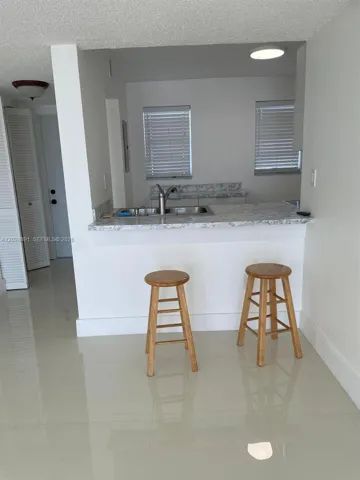 Kitchen View From Dining Room.