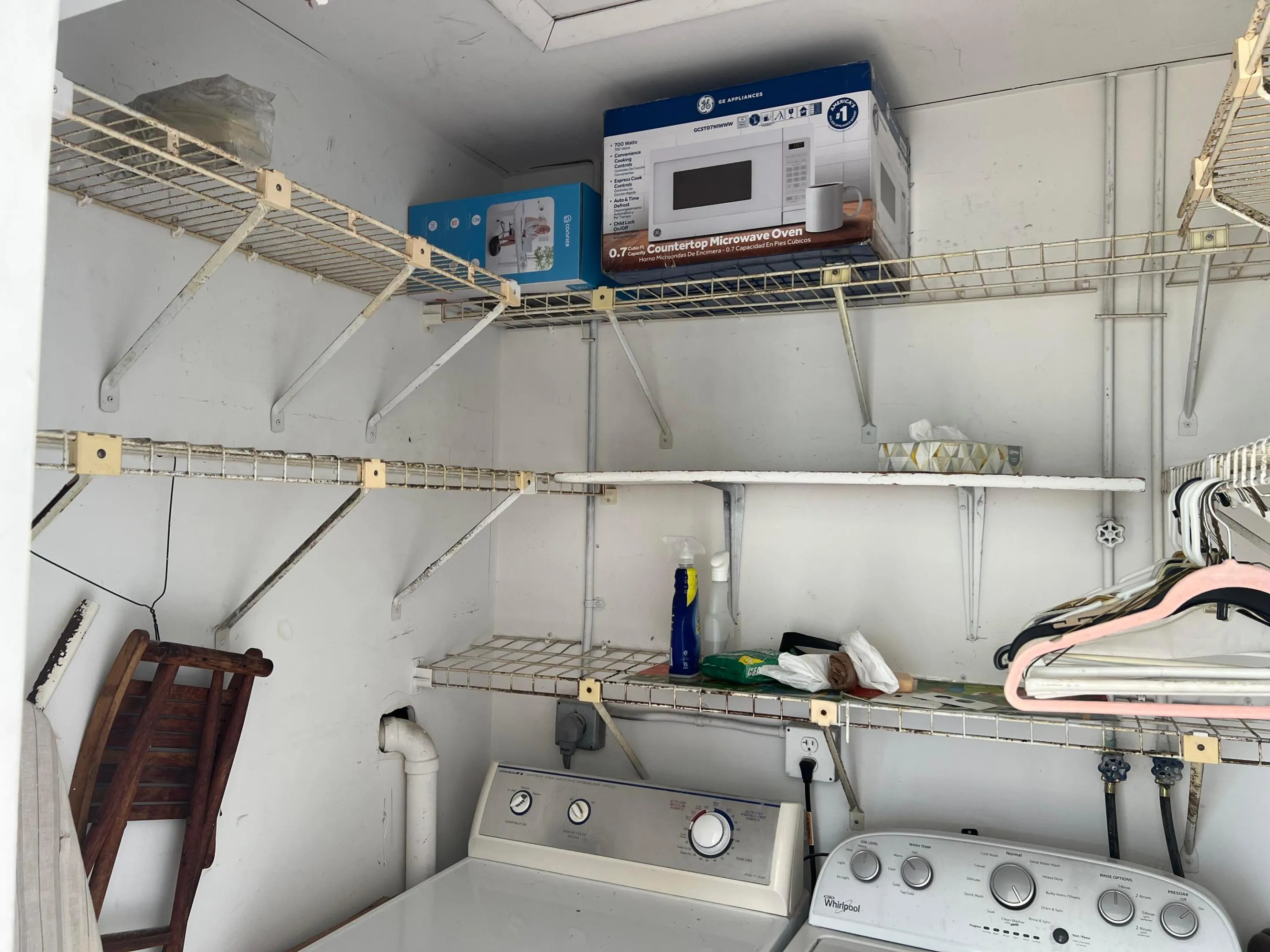Lots of storage space