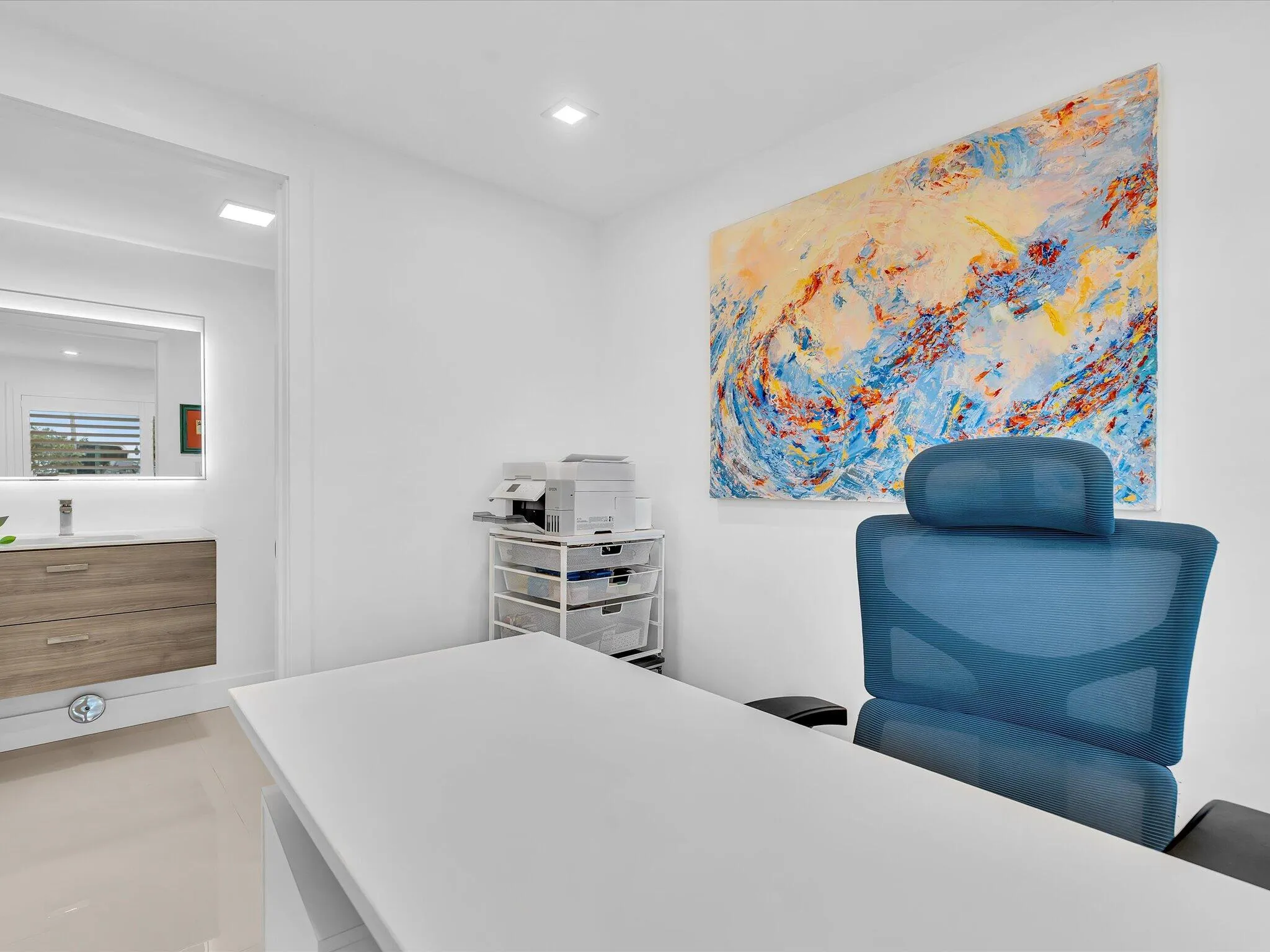 Office, 1/2 bath