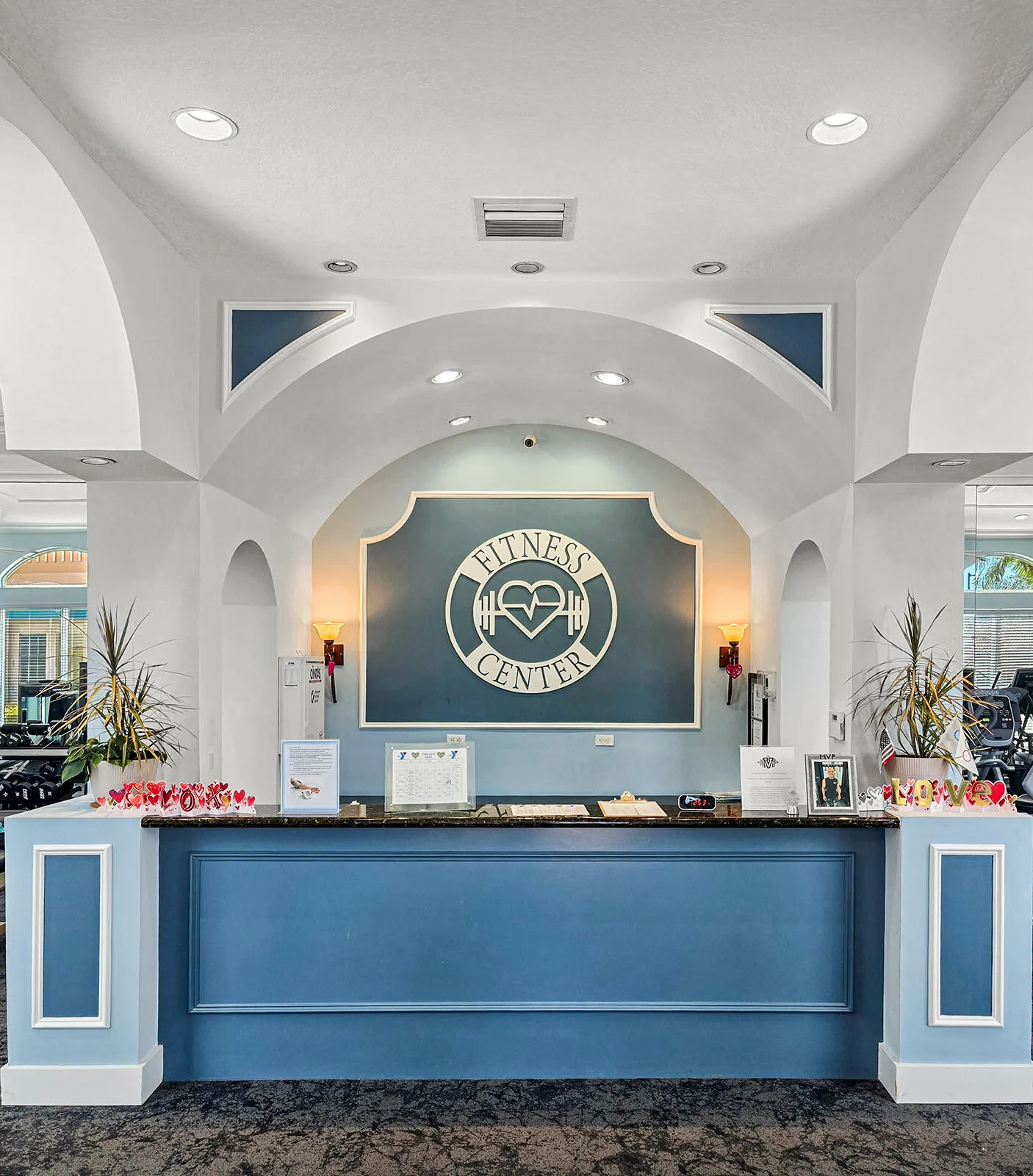 Fitness Center main Entrance