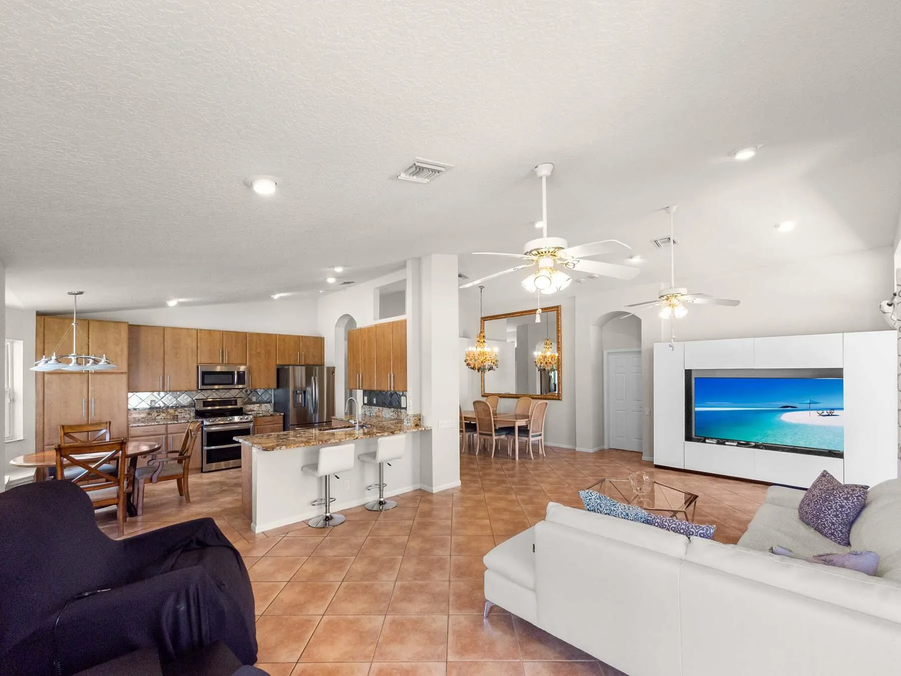 Living room,Dinning room & Kitchen,