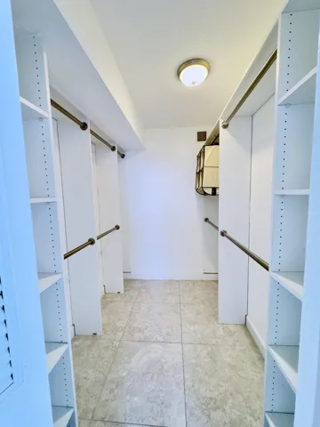 Plenty of closet space