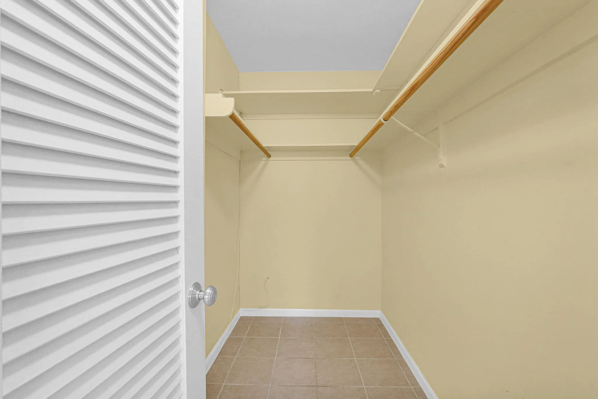 Primary walk-in closet