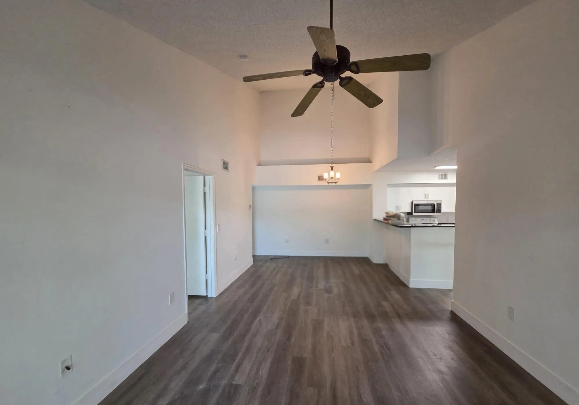 living room towards entrance