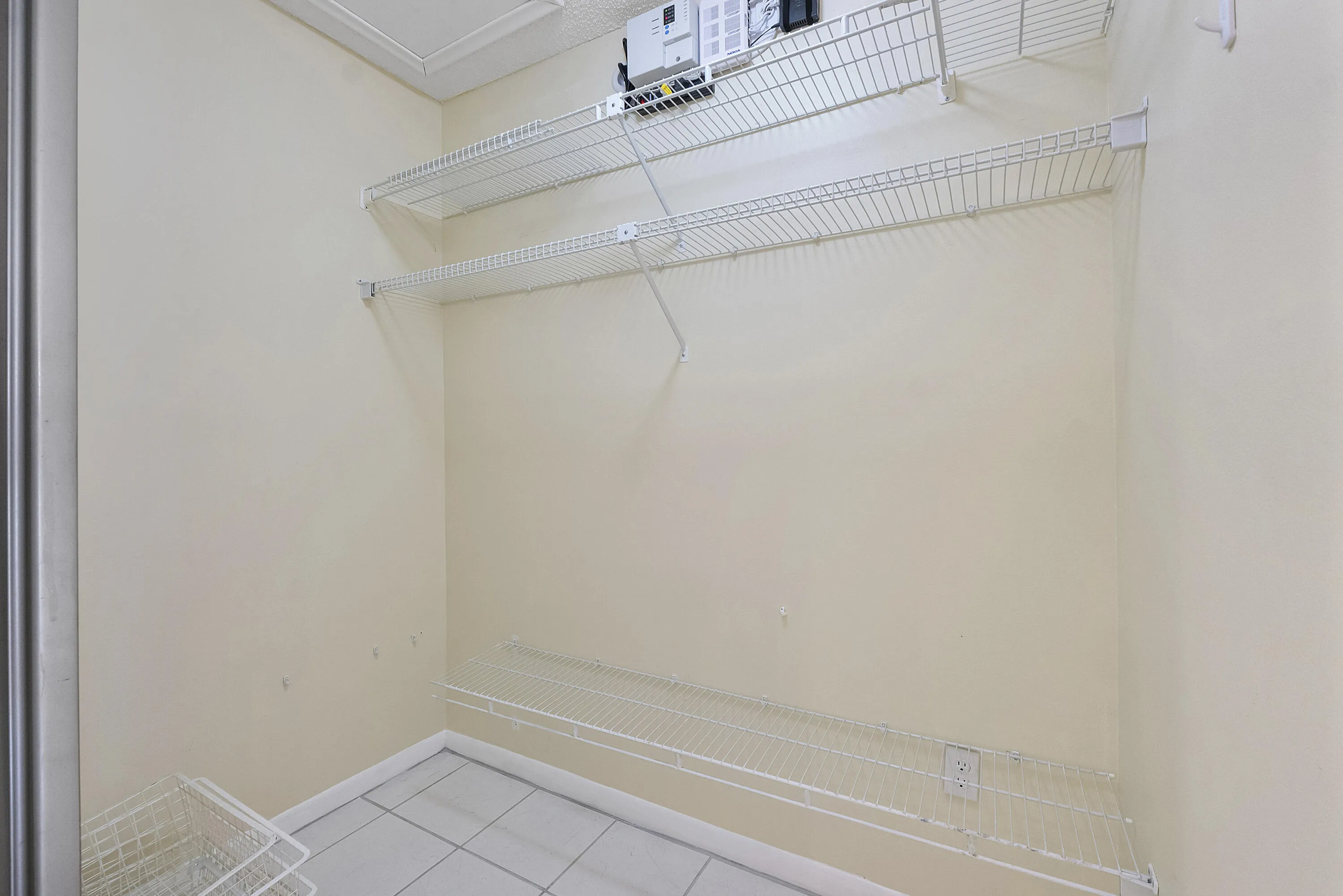 1 of 3 closets in the master bdroom