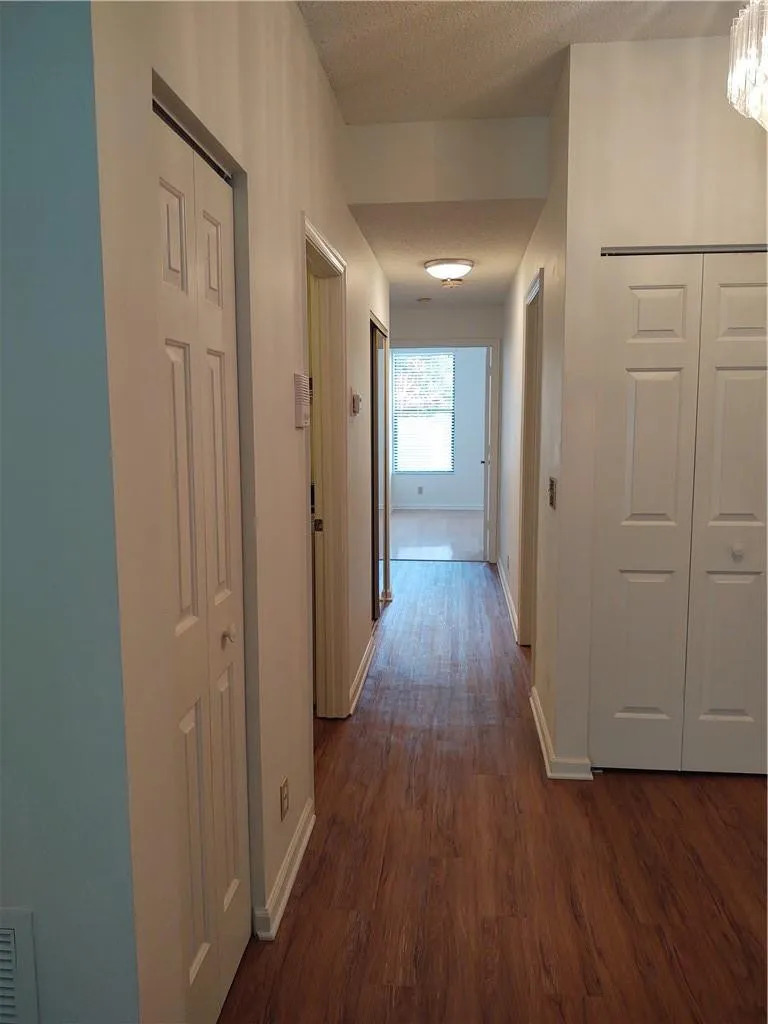 Hallway leading to bedrooms