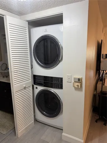 Inside Upgraded Washer and Dryer
