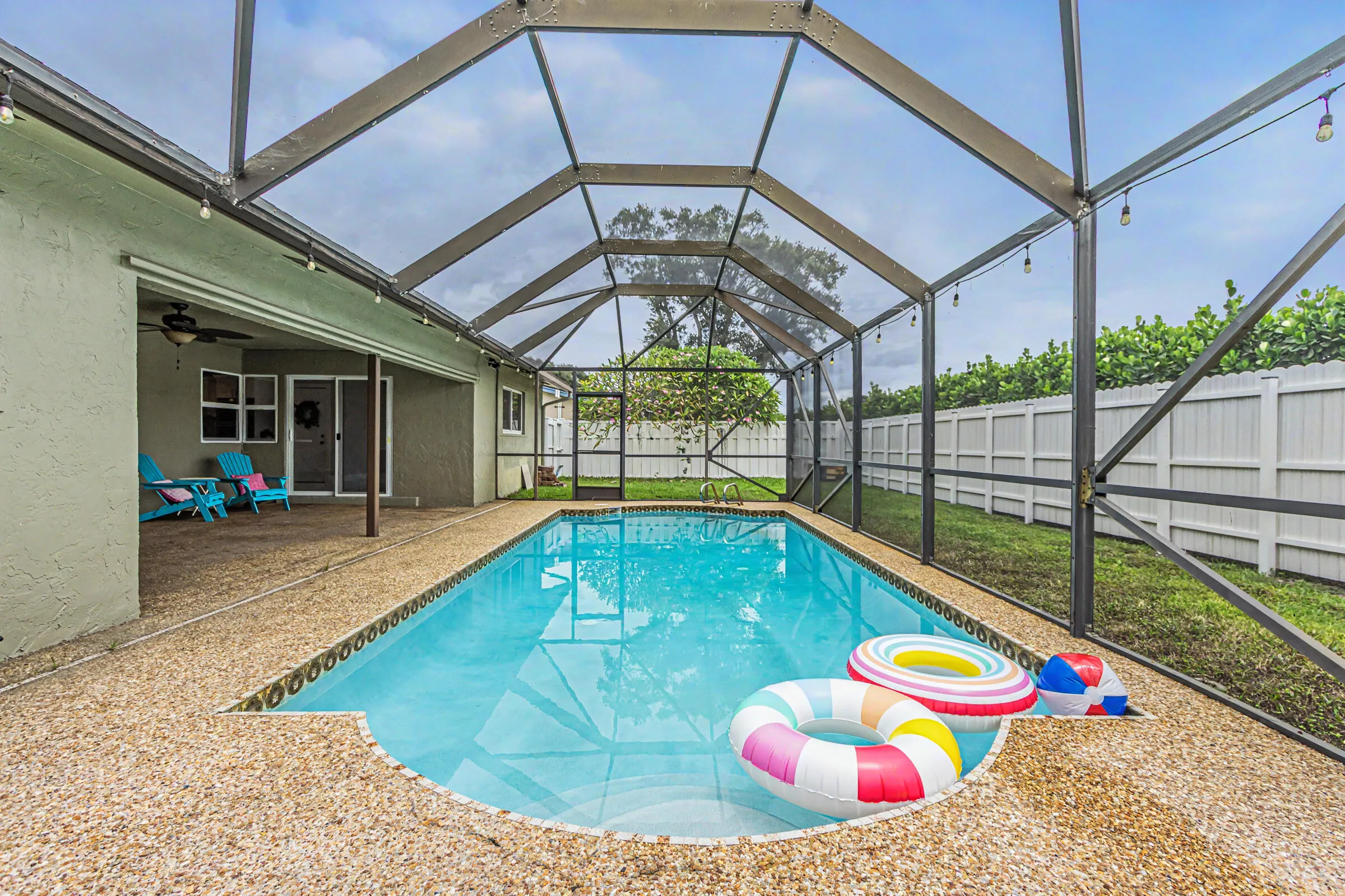 Heated Saltwater pool
