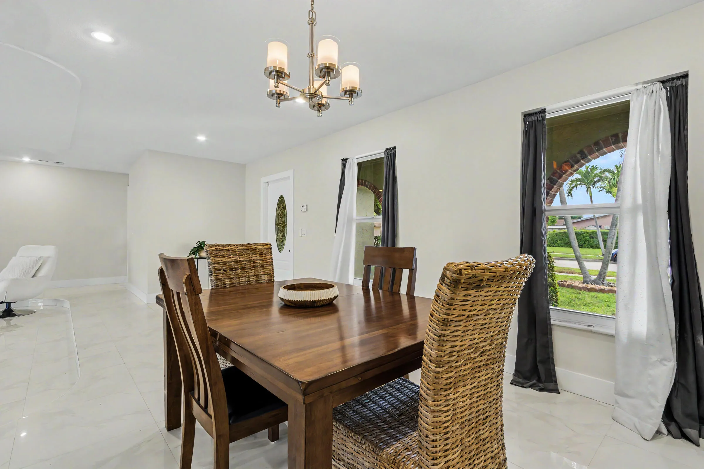 Dedicated dining space