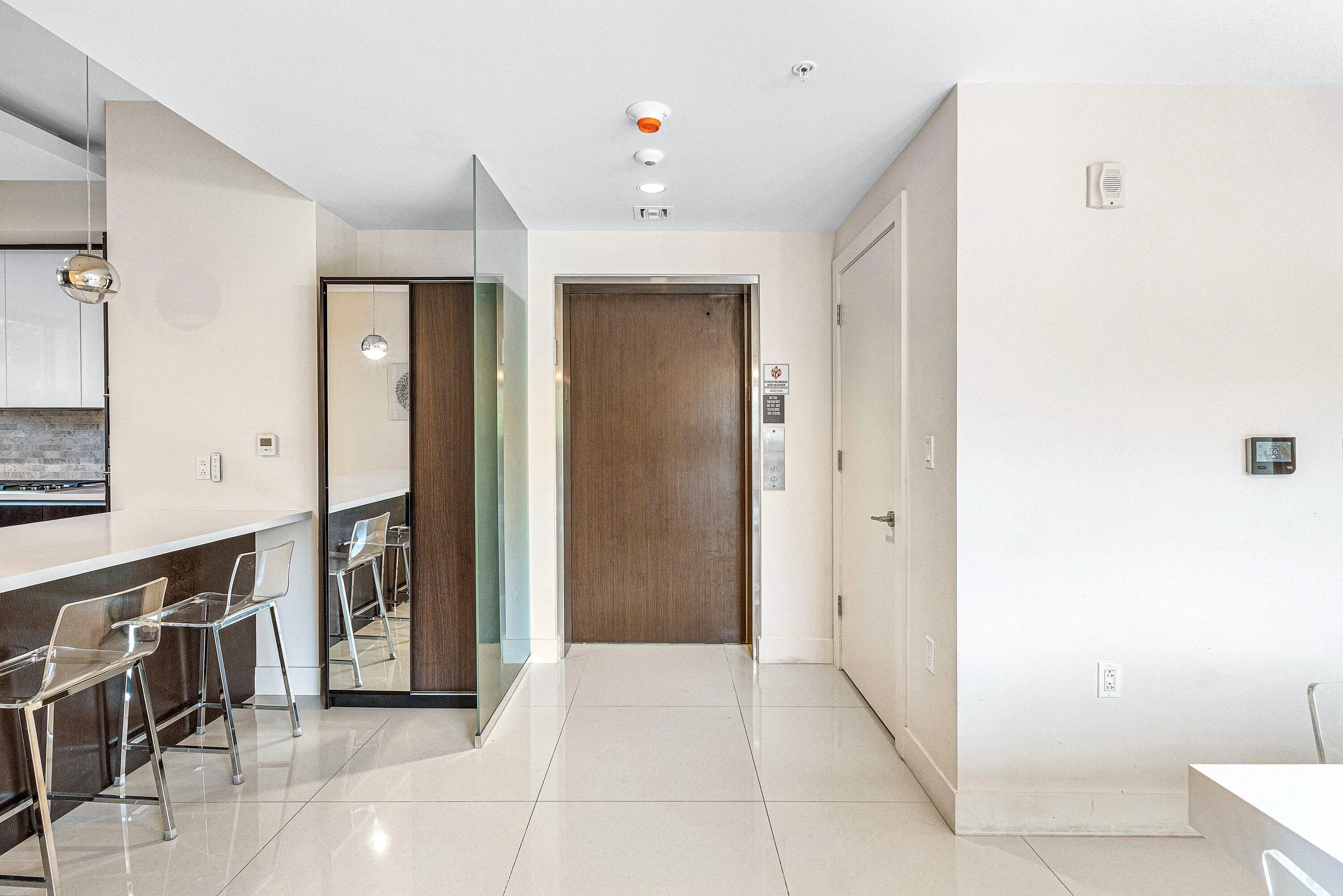 Elevator Entry to Unit