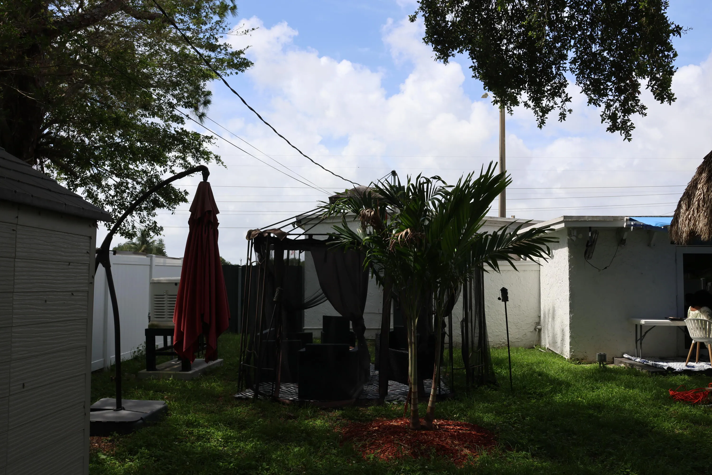 Side view of home