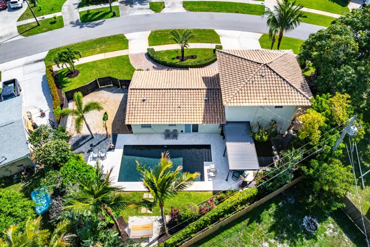 Aerial Backyard