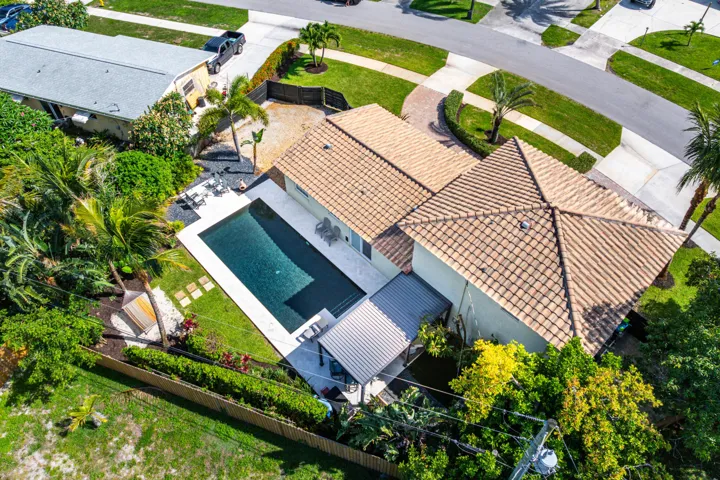 Aerial Backyard