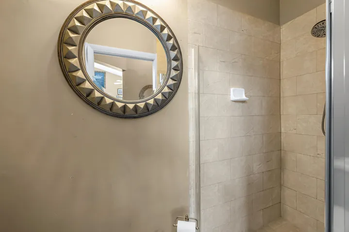 Full downstairs bathroom