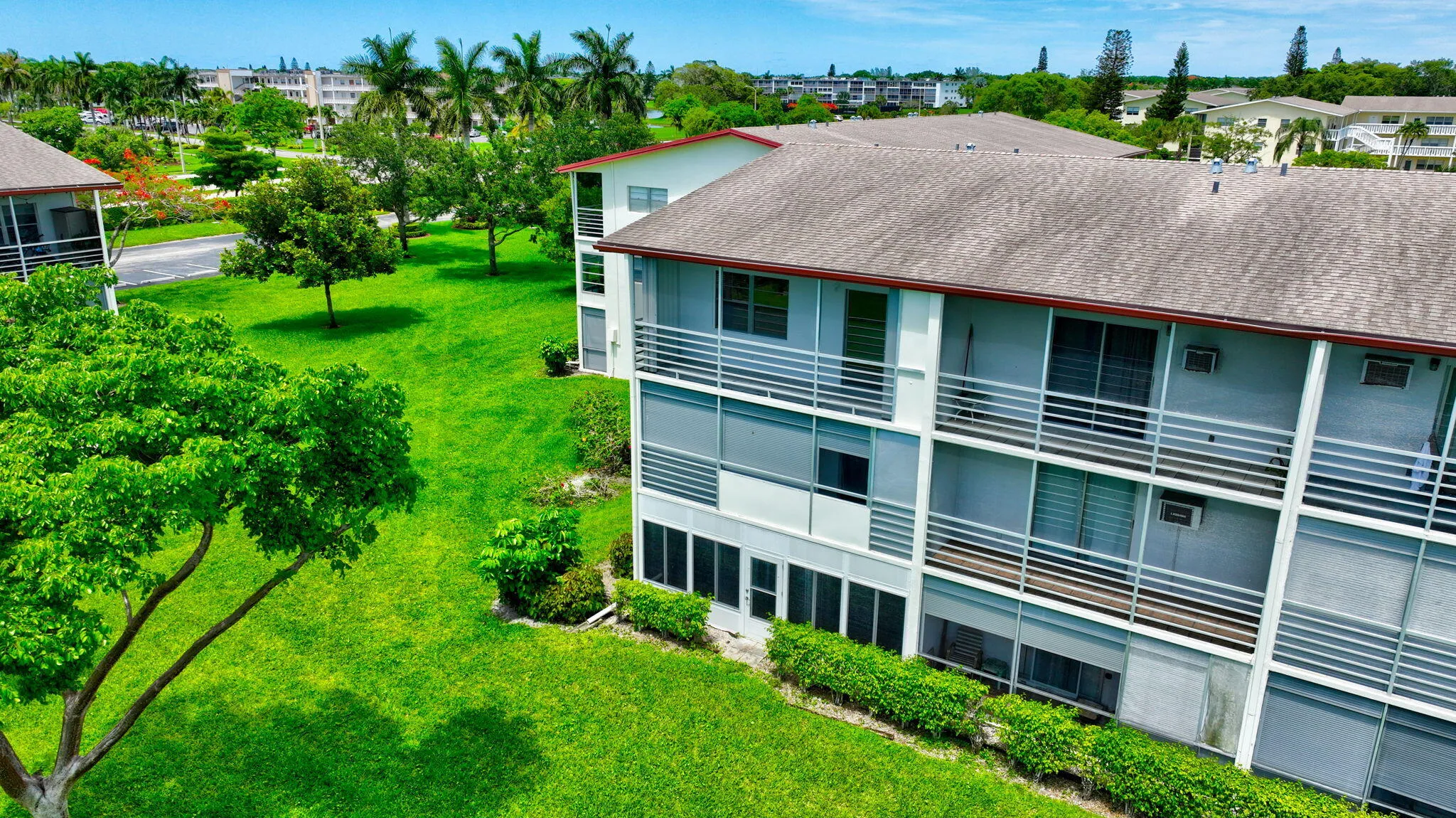 Aerial Views of the Corner Unit