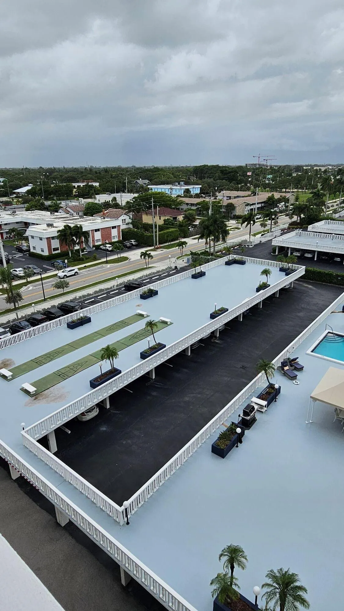 Shuffleboard Deck