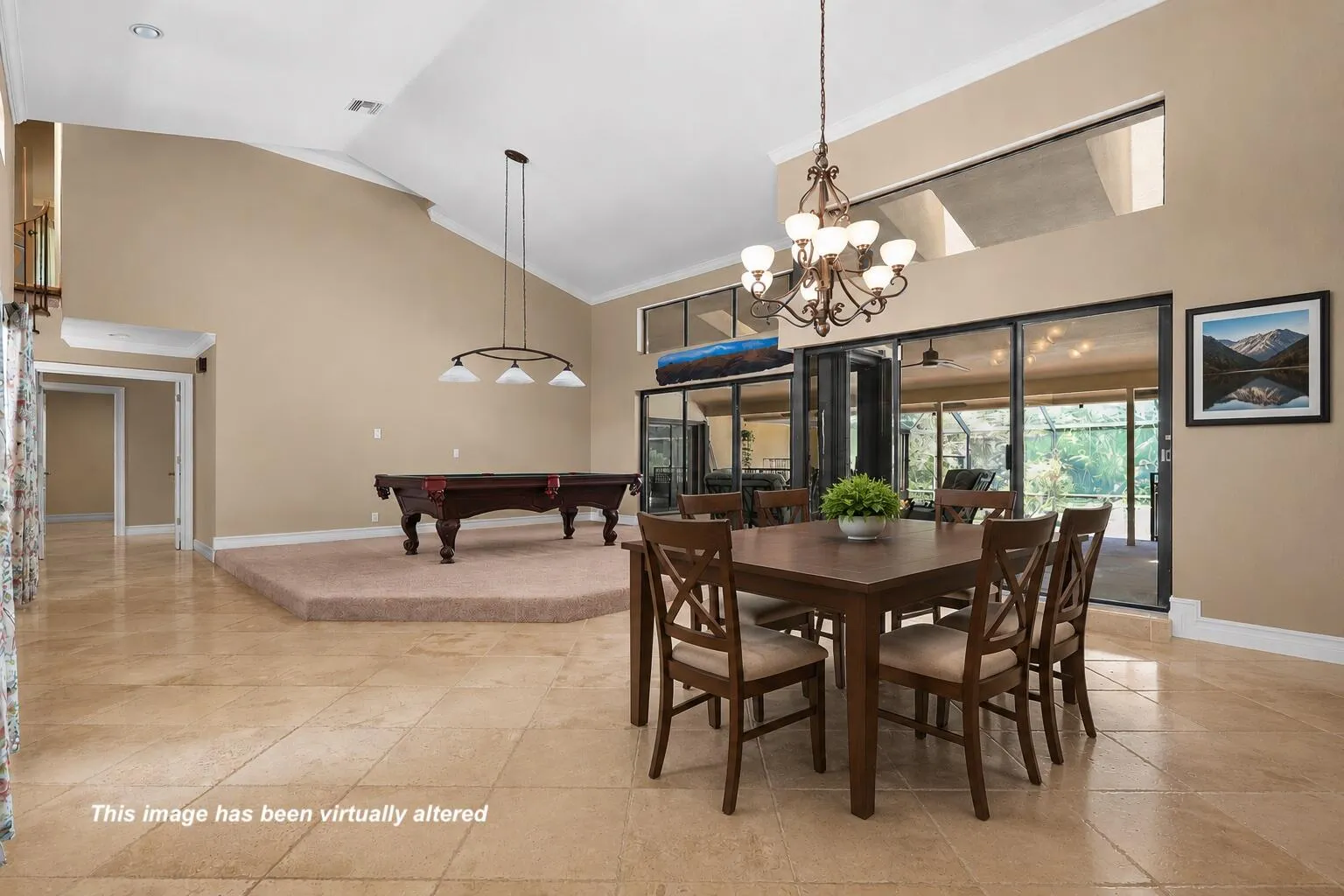 VIRTUALLY ALTERED DINING TABLE