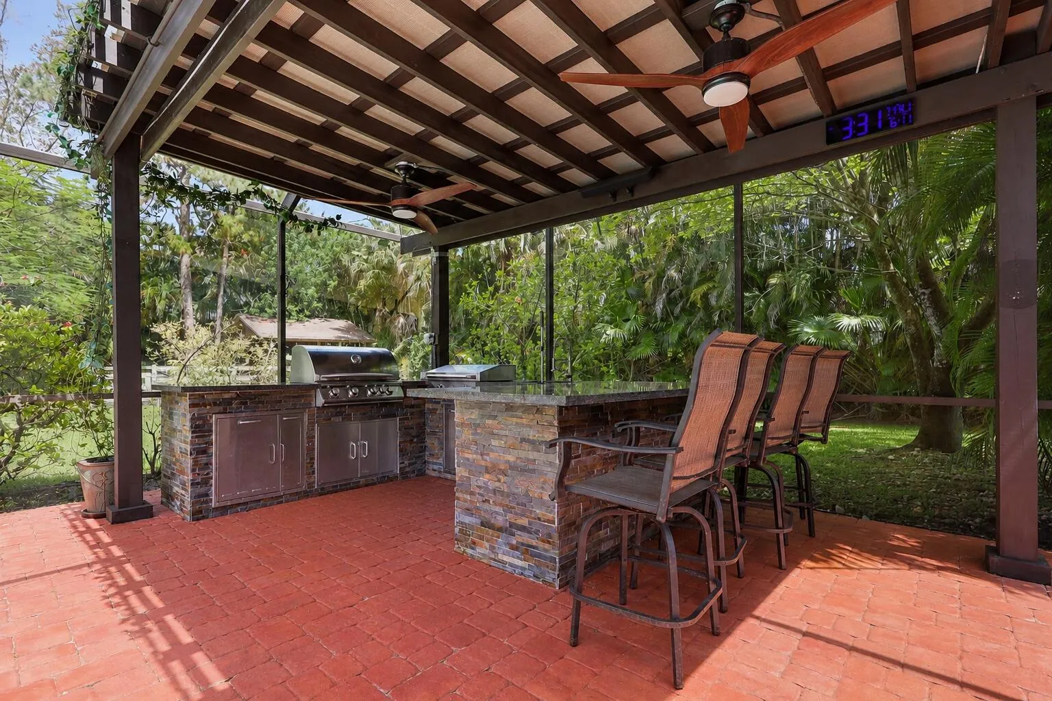 bbq area