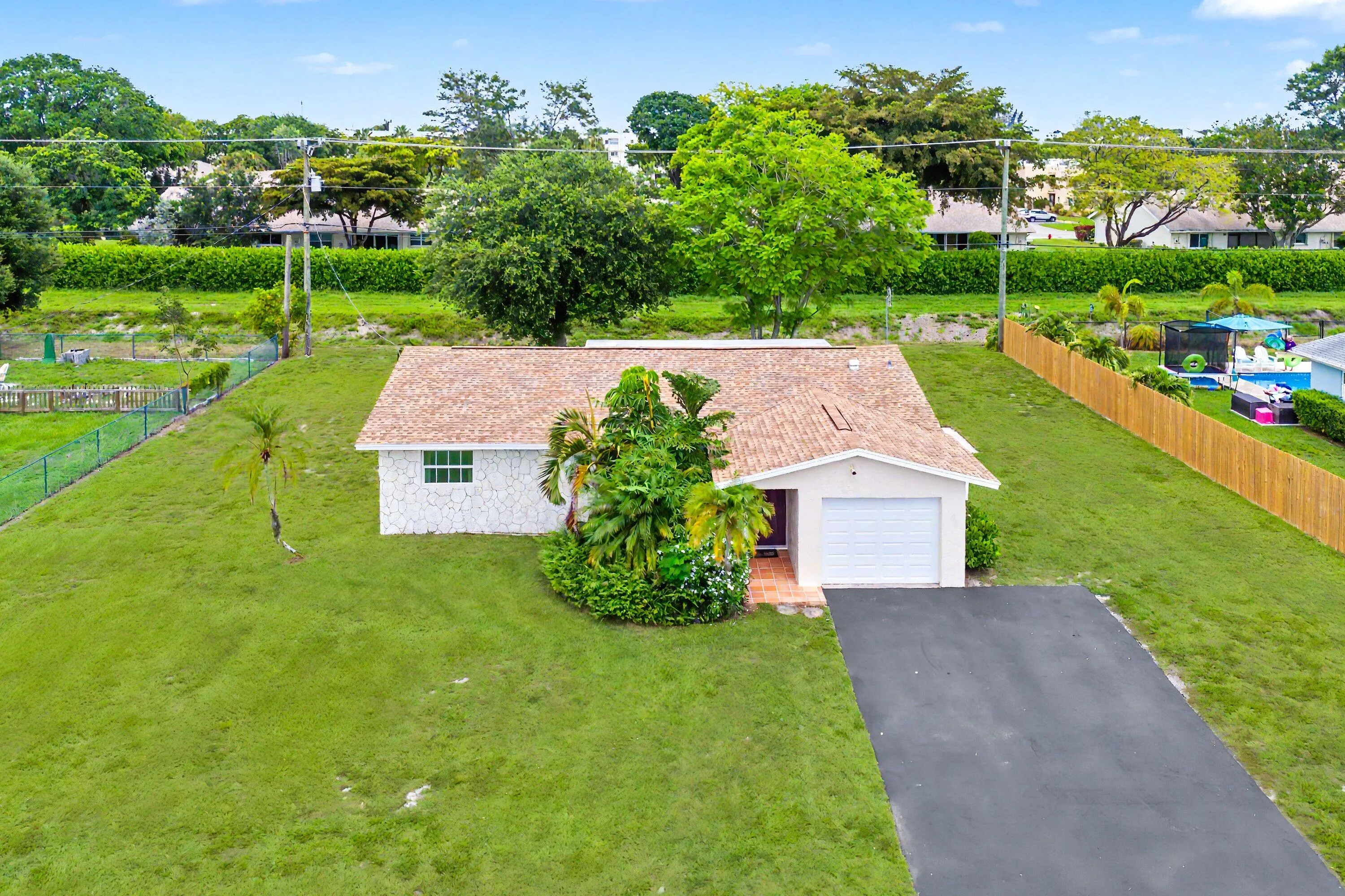 Aerial View Front