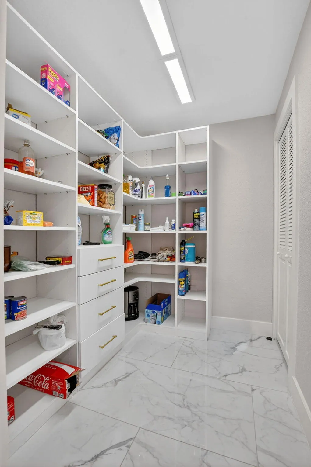 Holy cow! XL pantry.