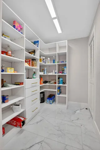 Holy cow! XL pantry.