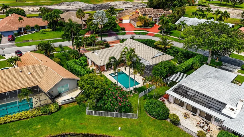 Fully screened lot.