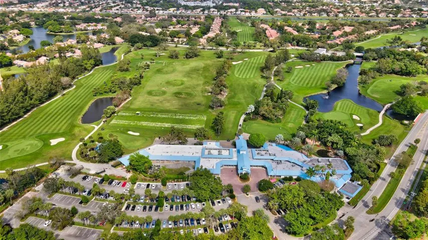 Manicured greens.