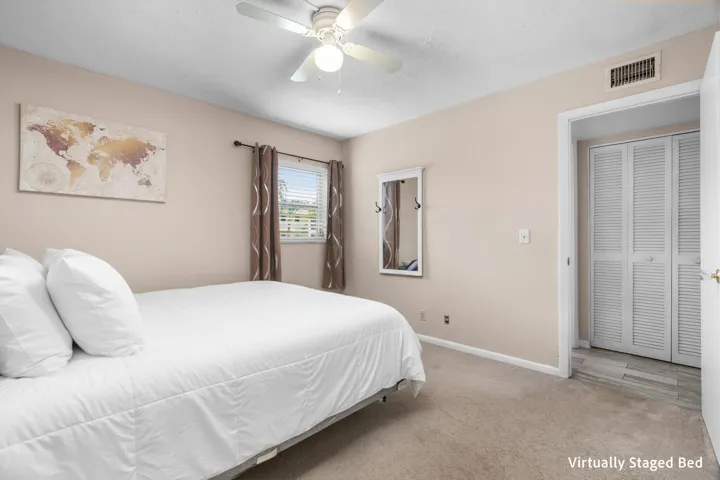 Virtually Staged Guest Room