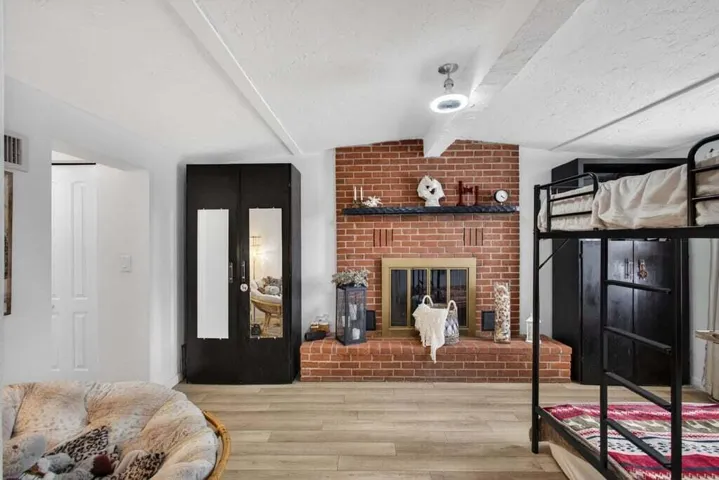 Wood Burning Fireplace