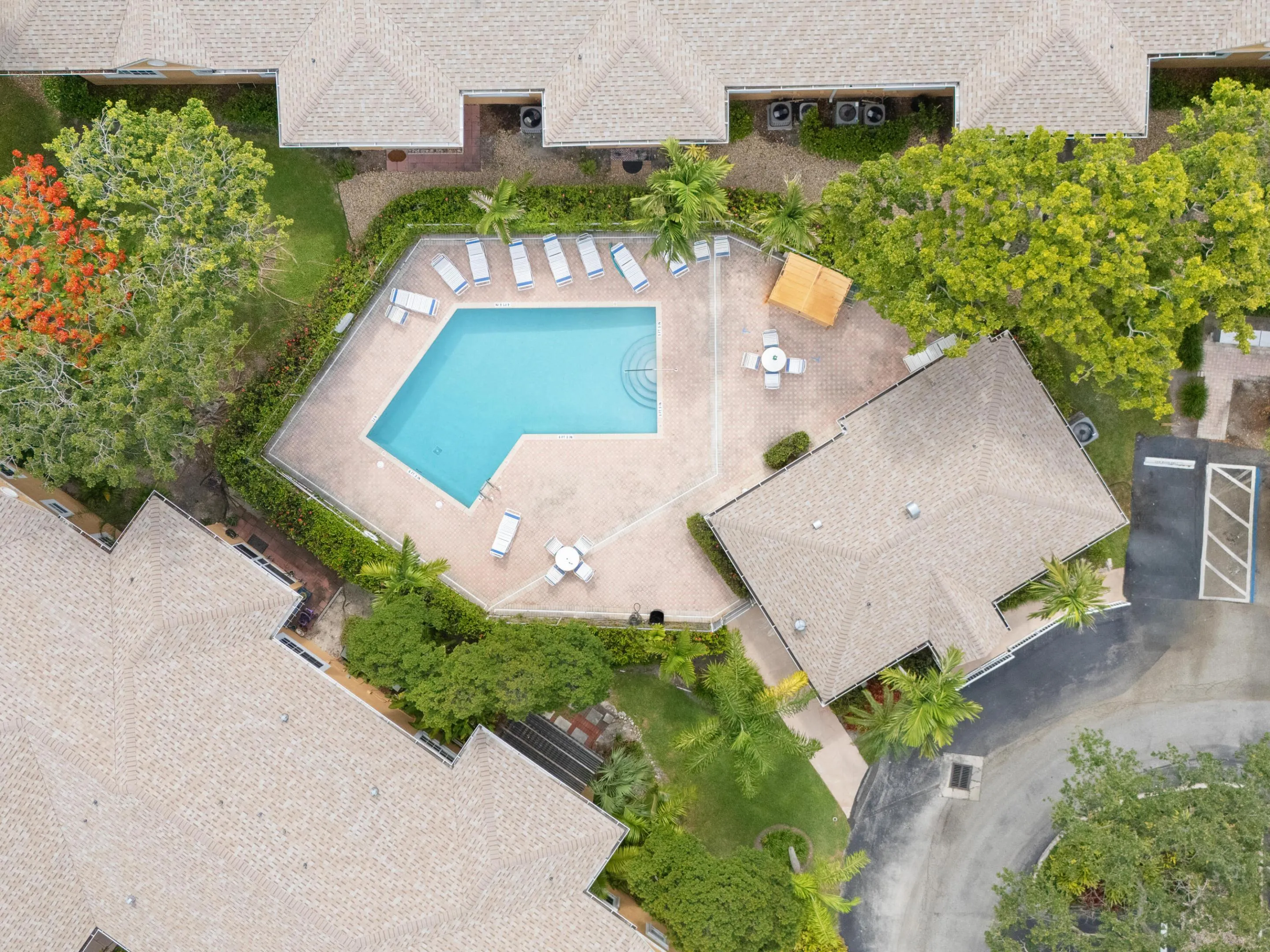 Pool and clubhouse