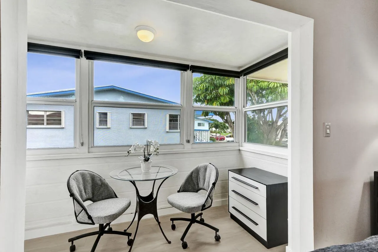 Enclosed porch
