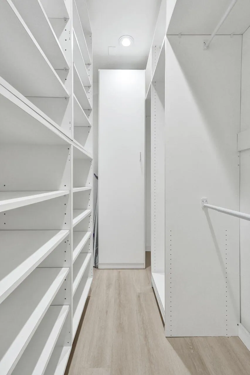 Custom walk-in closet