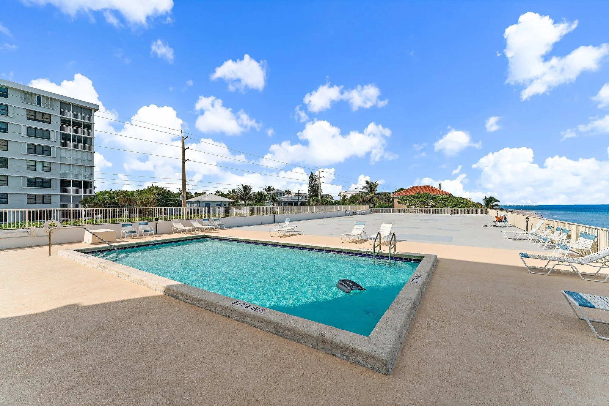 Elevated pool for beautiful views and plenty of breeze