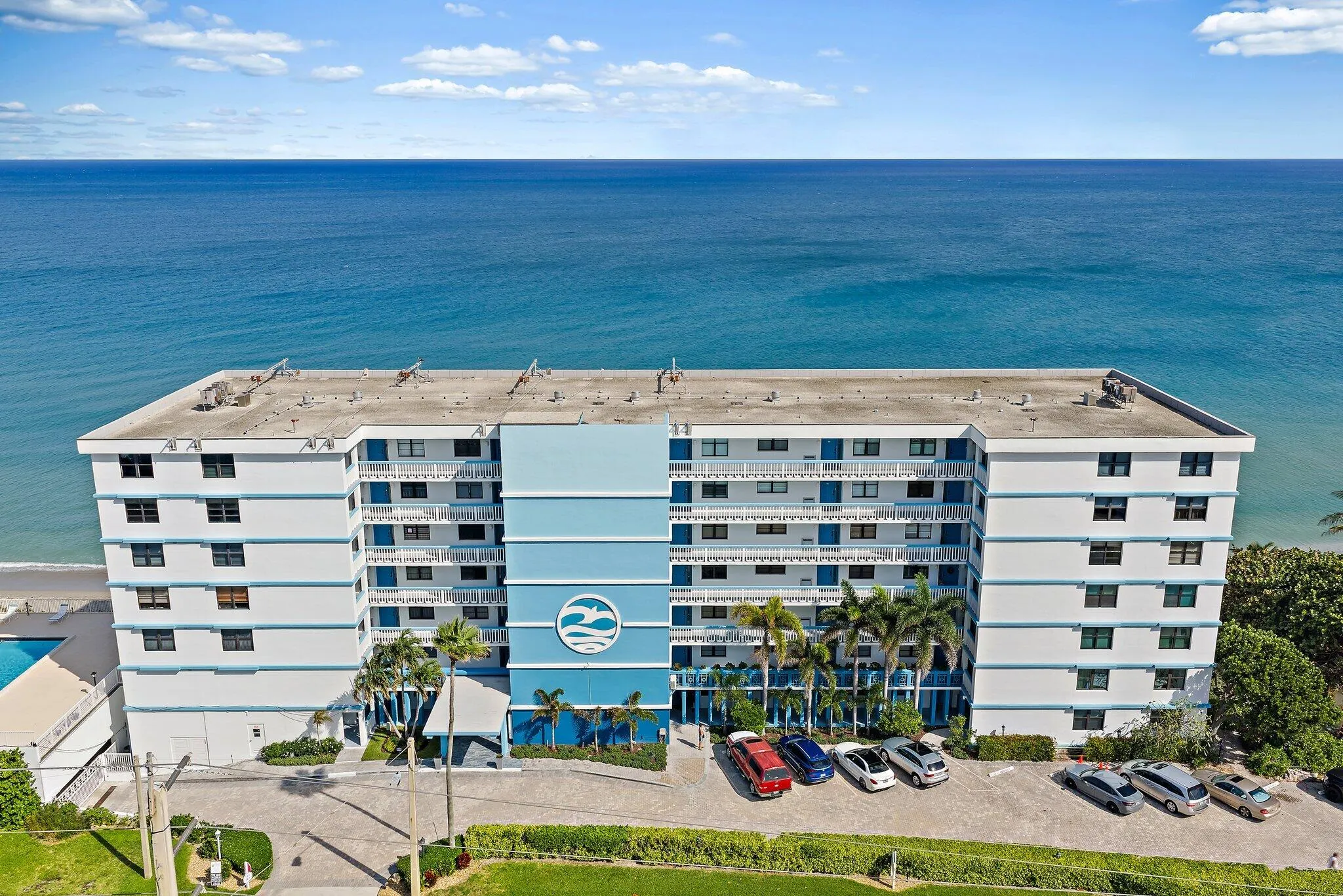 Exterior Photo. Directly on the sand.