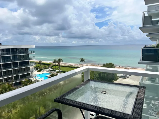 Glass front Balcony