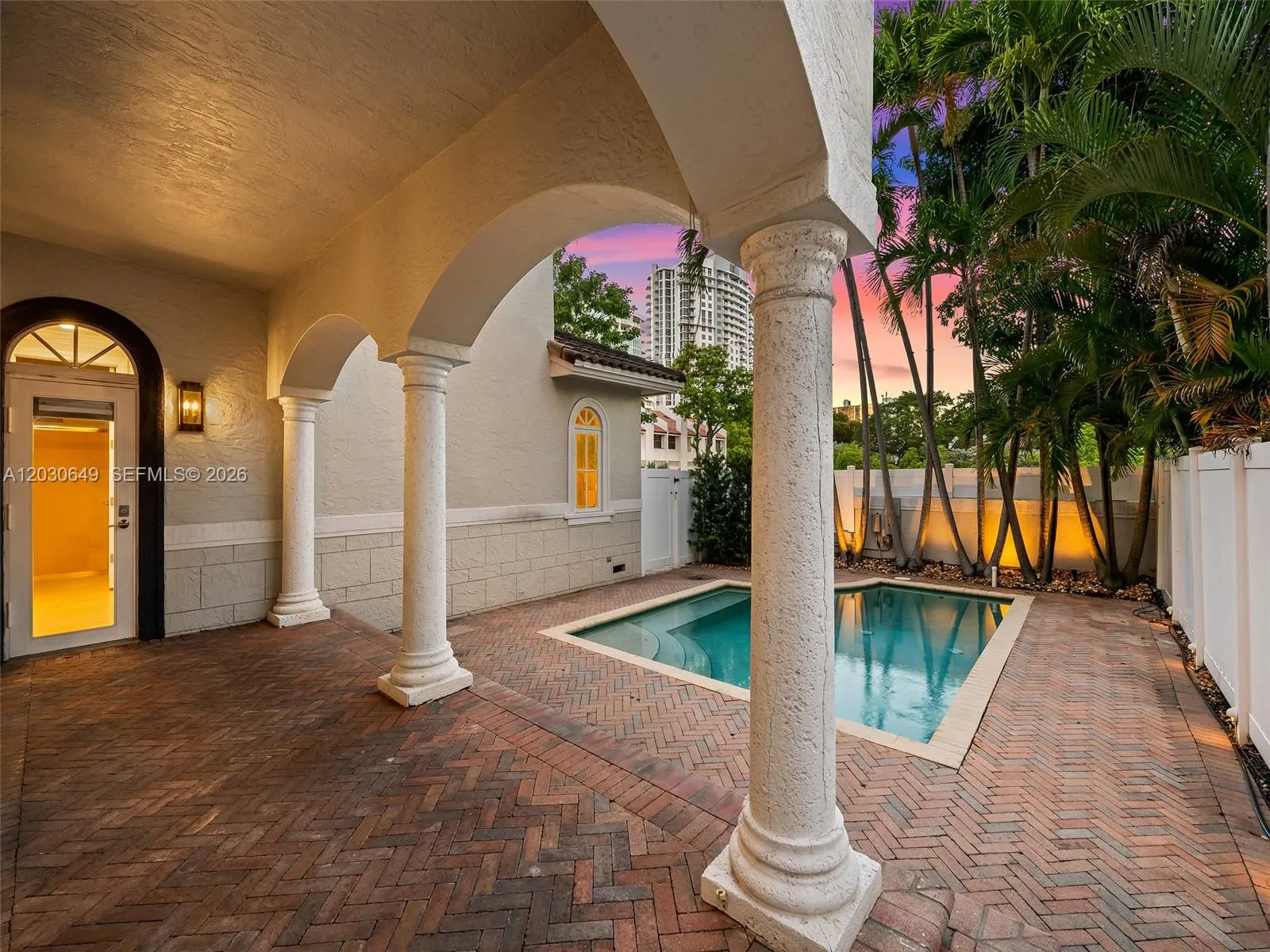Patio off of Family Room