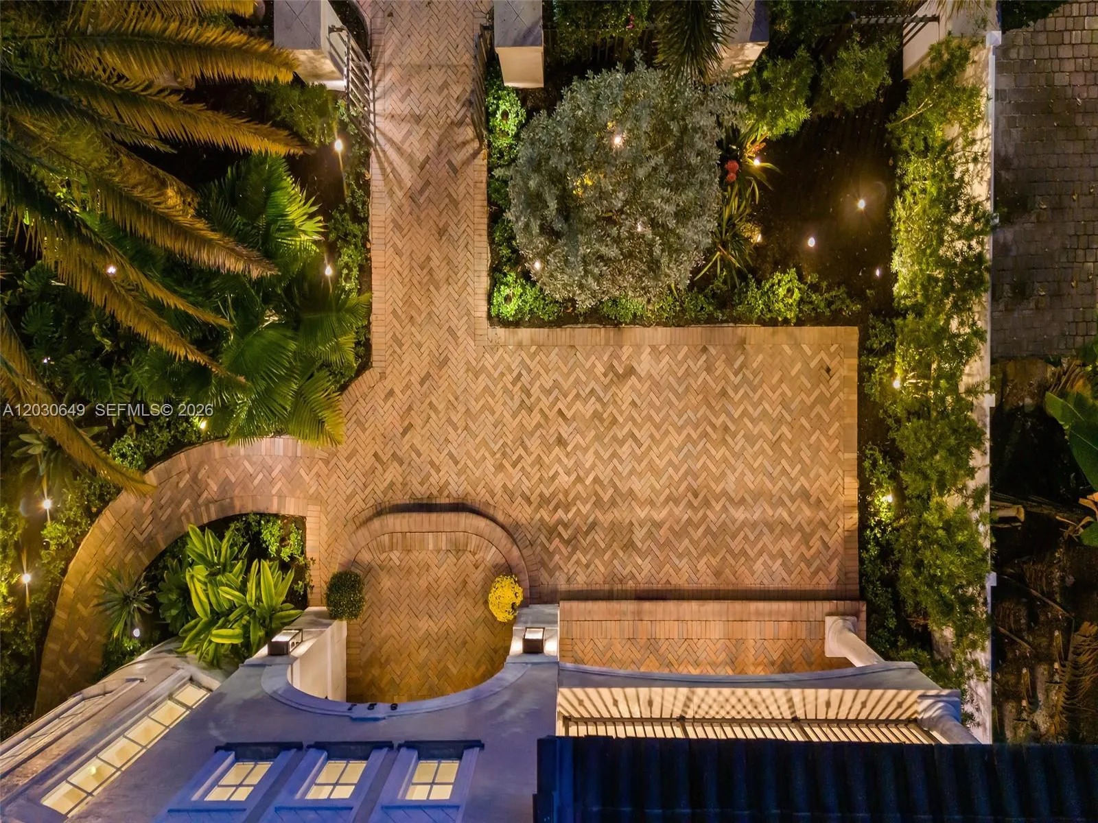 View of the courtyard entrance