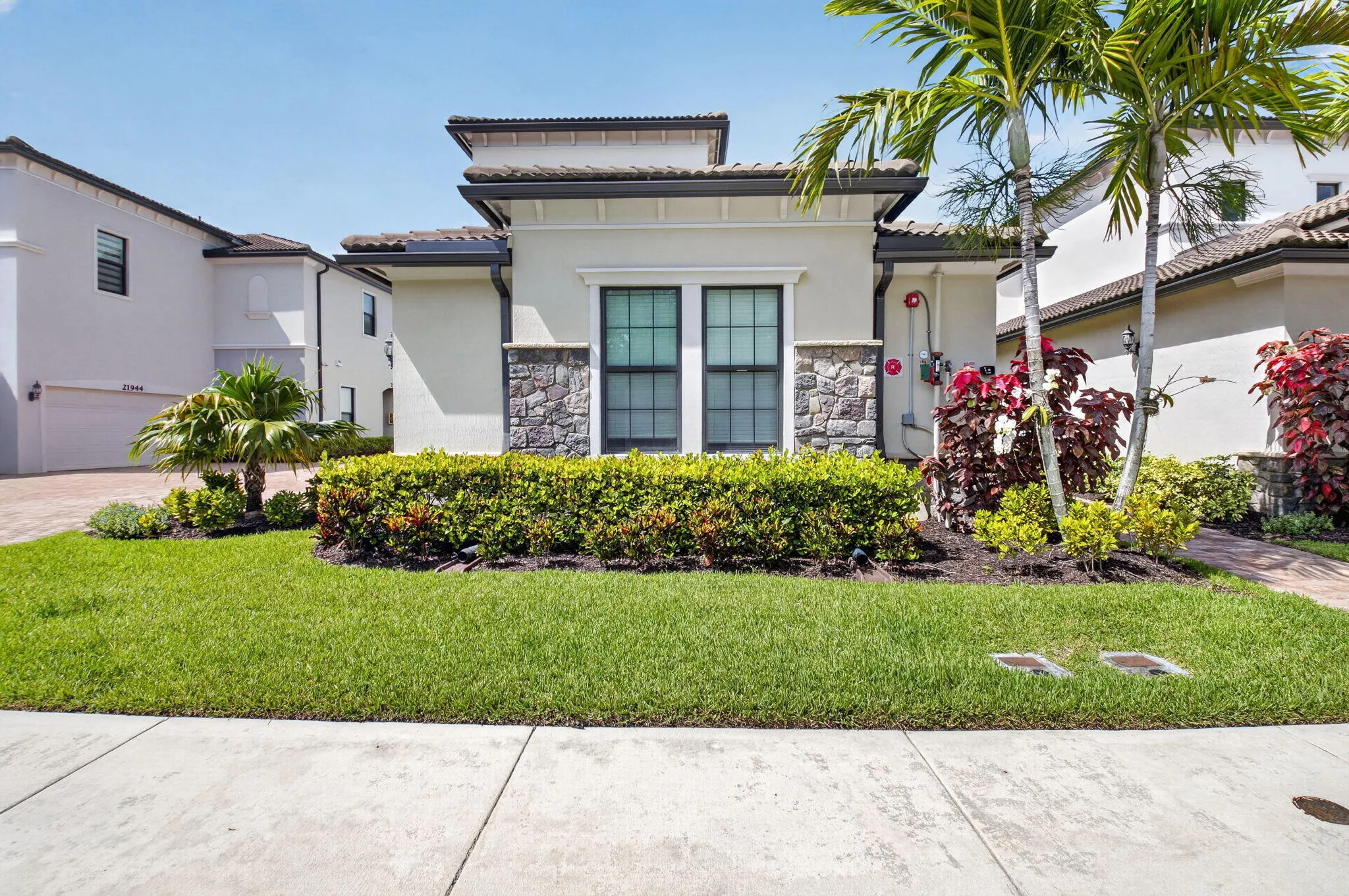 Exterior of Unit with Lush Landscaping