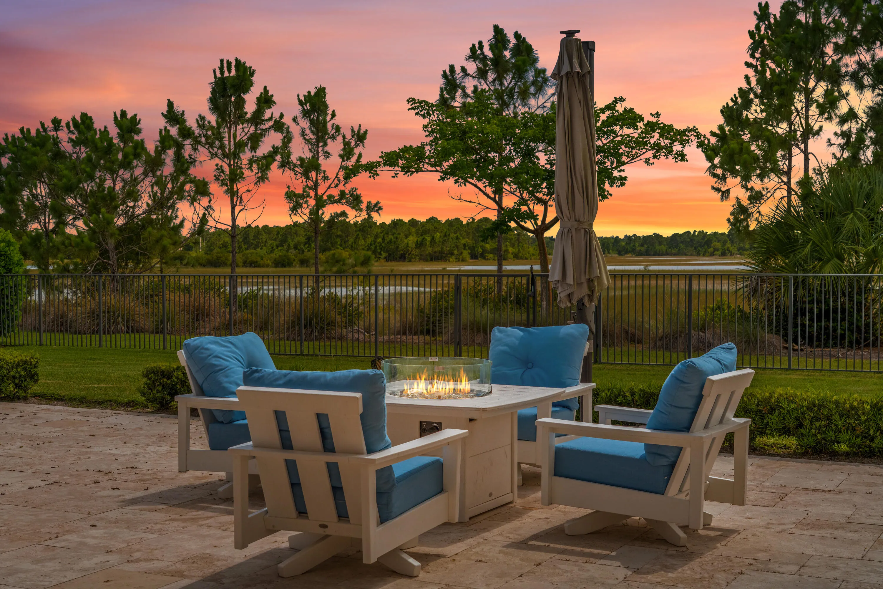 Fire Pit Twilght
