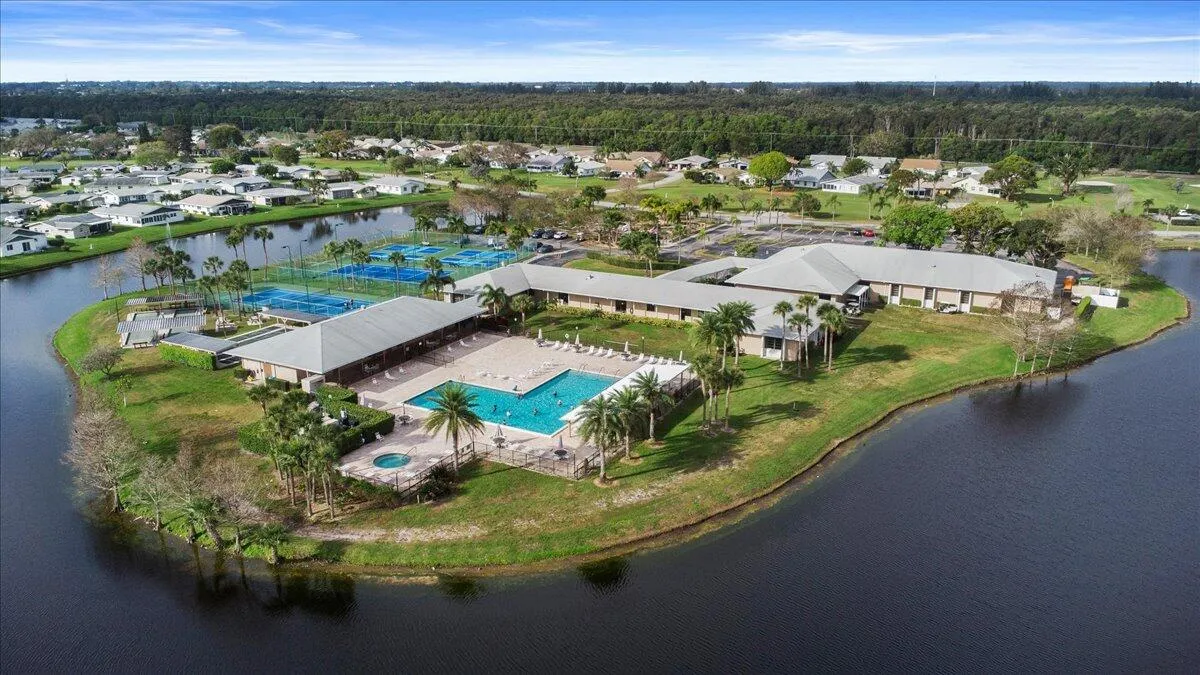 Aerial View of Amenities