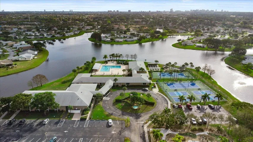 Aerial View of Amenities
