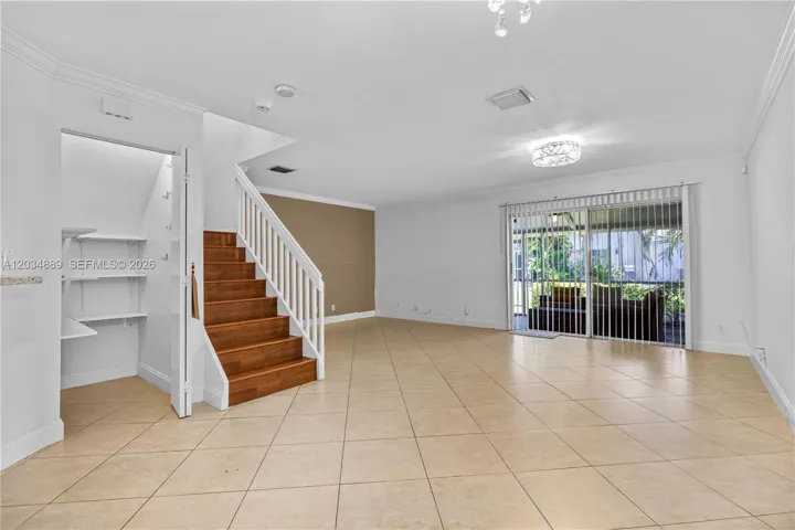 Huge under-stairs storage