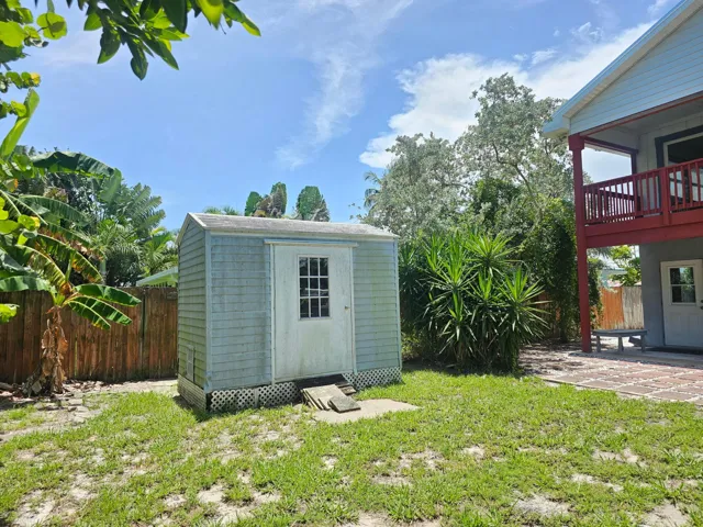 Fenced Yard