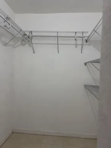 Primary room closet