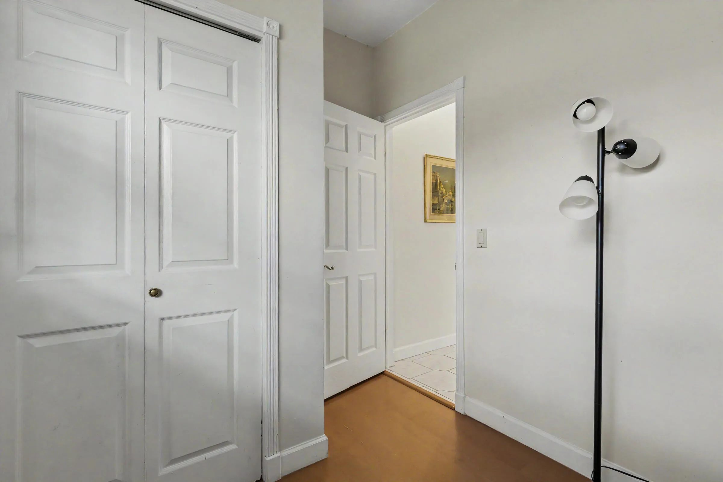 Entrance to Office & storage room just off the kitchen