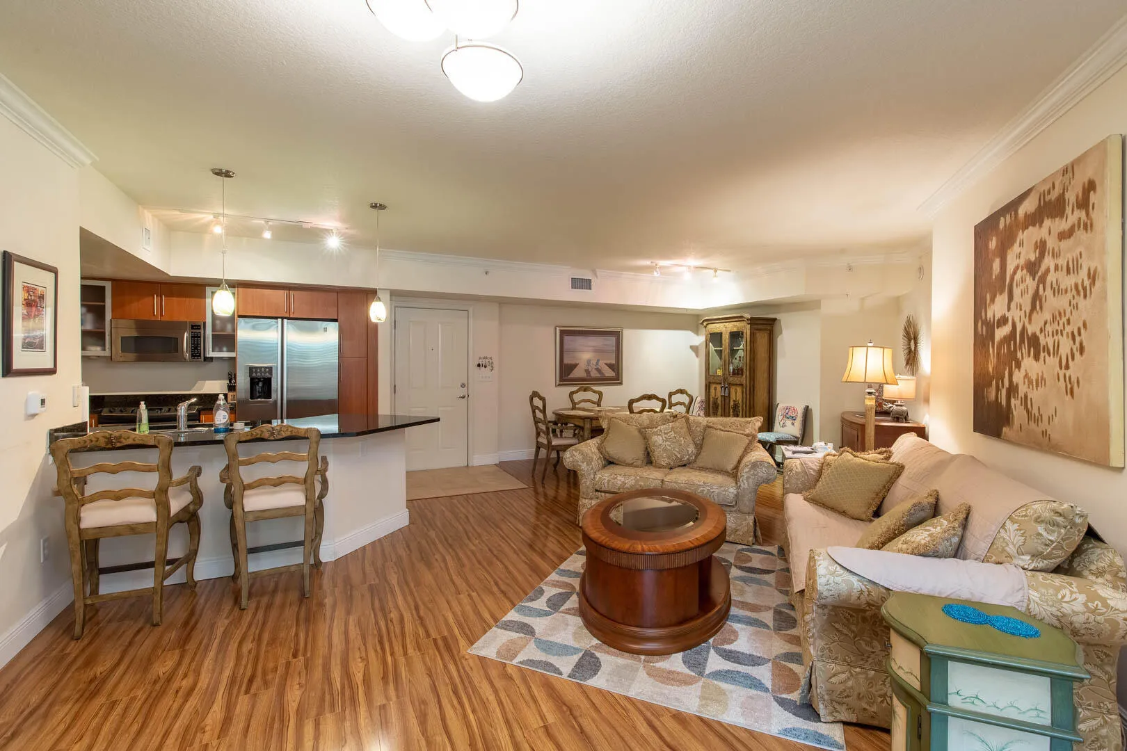 Great Room Looking Into Kitchen