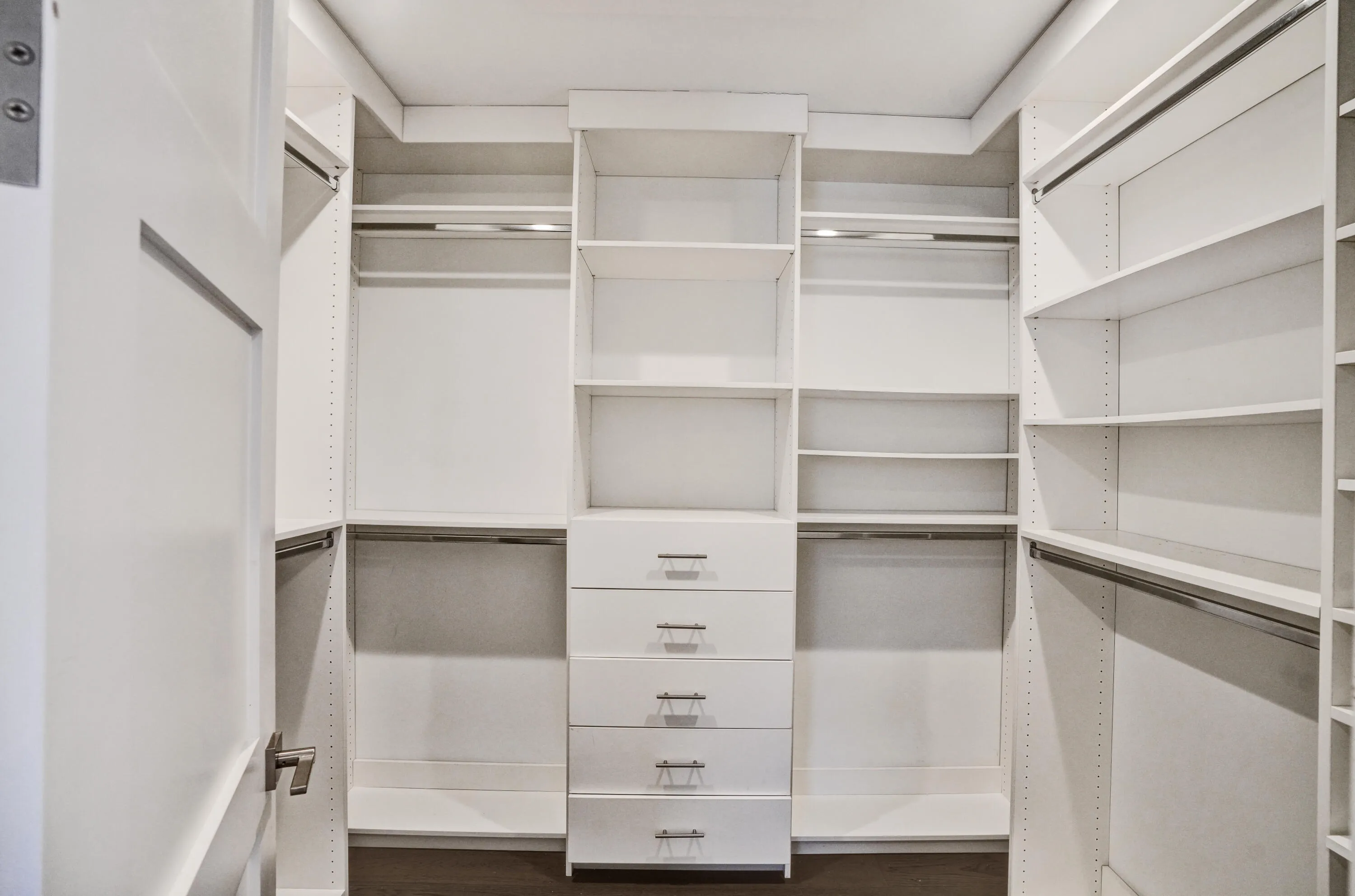 Primary suite closet #2.