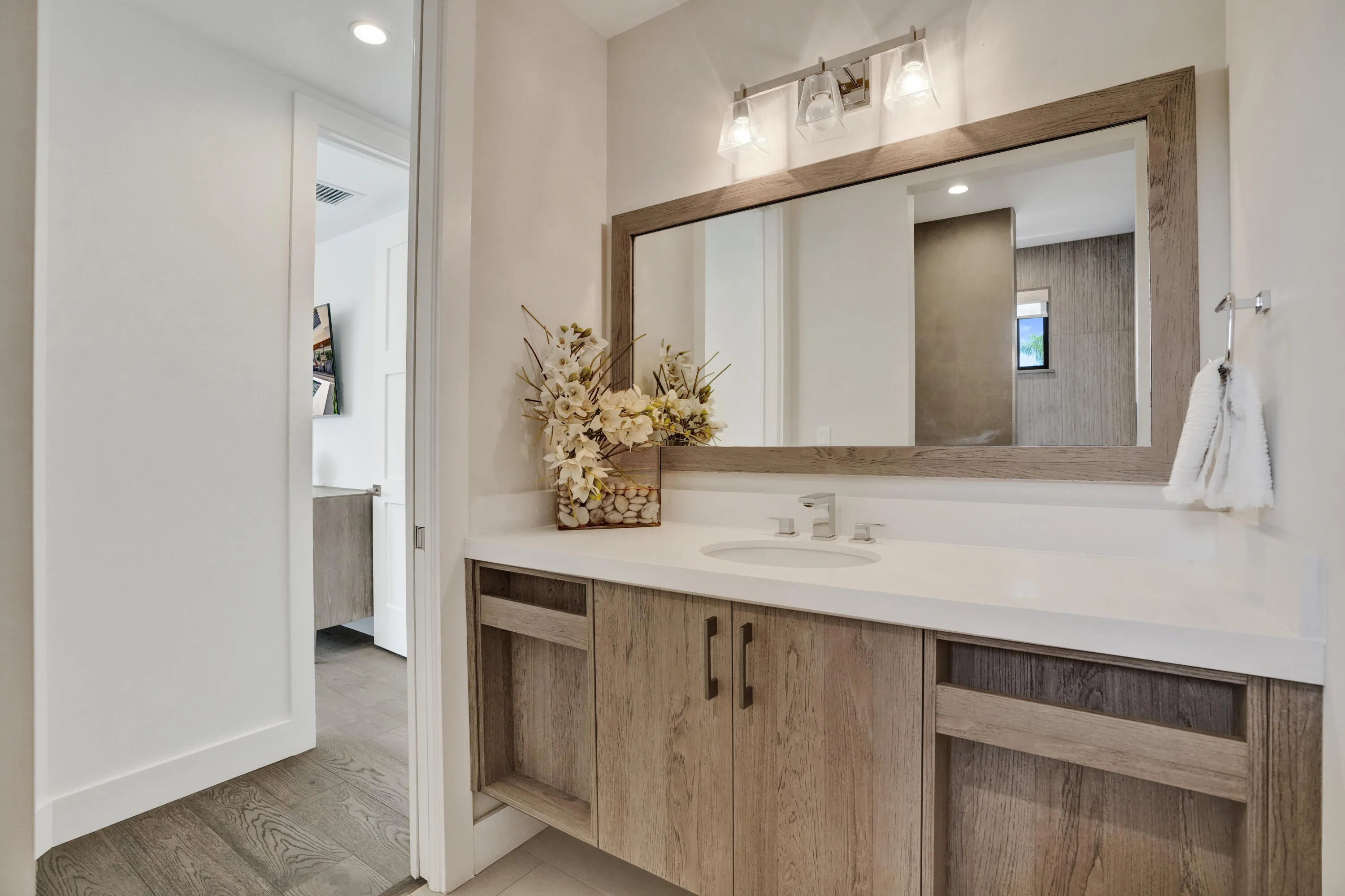 Fourth ensuite bath with walk in shower.
