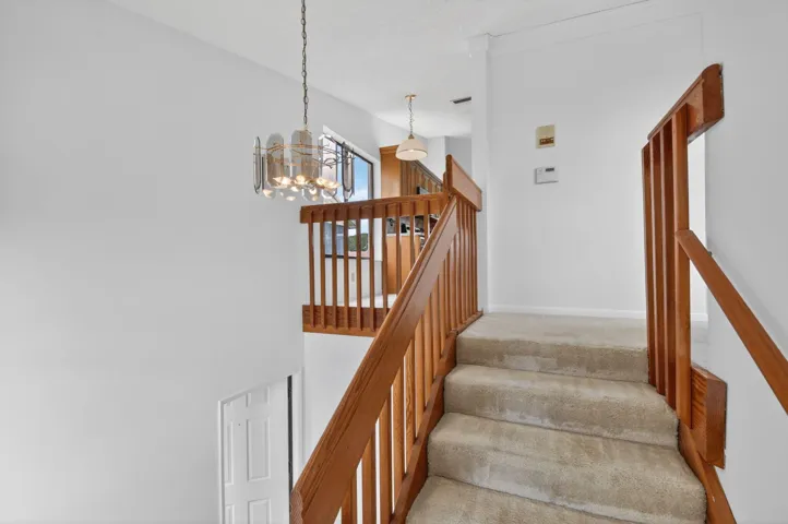 stairs to main living