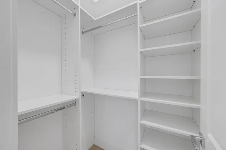 Guest/5th Bedroom Walk-in Closet with Built-ins